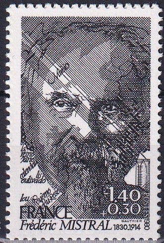 Frankrijk - 1980 - F.Mistral - Postfris