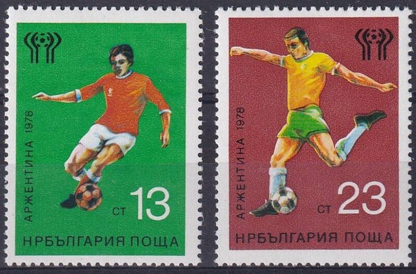 Bulgarije - 1978 - Voetbal - Postfris