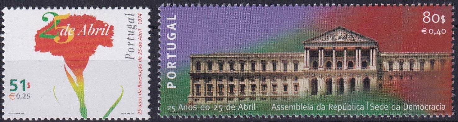 Portugal - 1999 - Revolutie - Postfris
