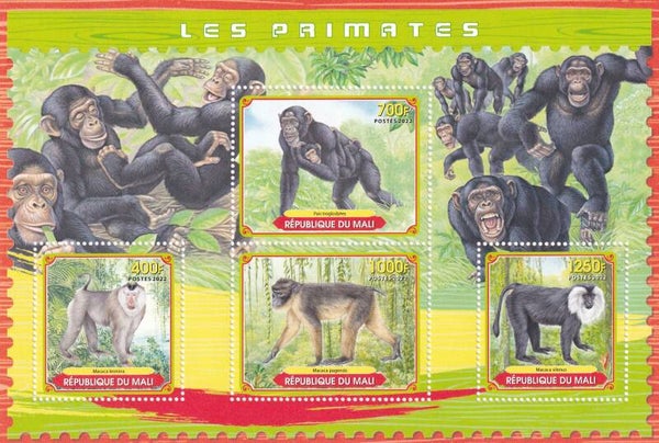 Mali - 2022 - Apen - Postfris