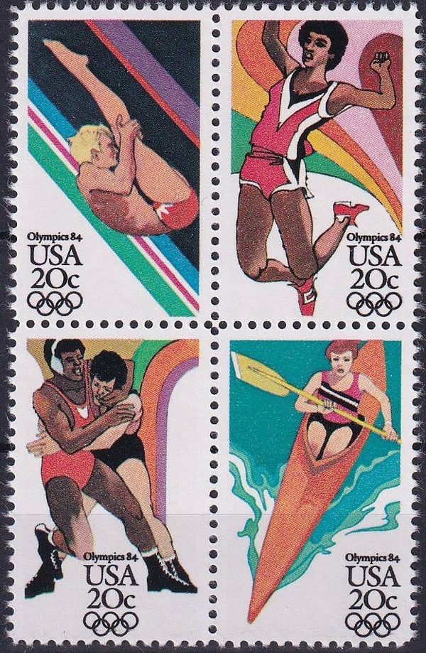 USA - 1984 - Olympische Spelen - Postfris