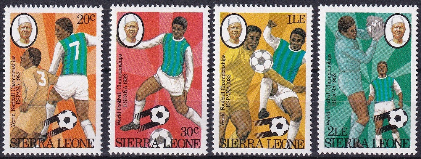 Sierra Leone - 1982 - Voetbal - Postfris
