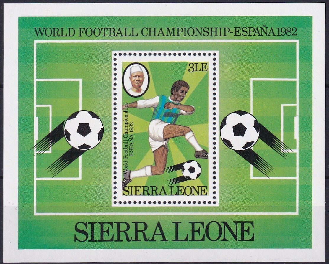 Sierra Leone - 1982 - Voetbal - Postfris