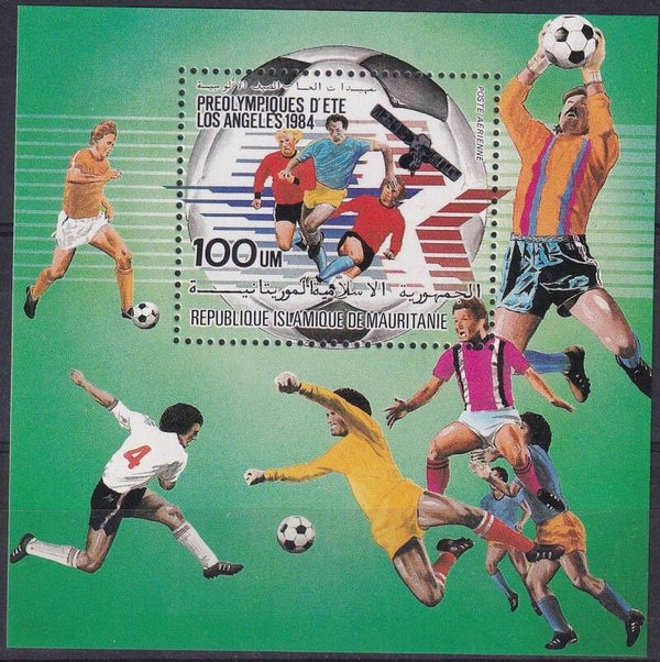 Mauretanie - 1983 - Olympische spelen / Voetbal - Postfris