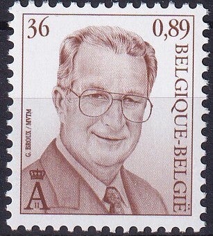 Belgie - 2000 - Definitive - Postfris