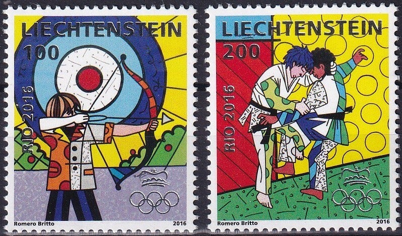 Liechtenstein - 2016 - Olympische spelen - Postfris