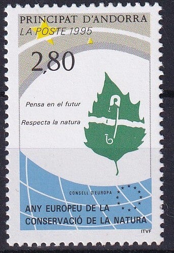 Frans Andorra - 1995 - Europese meeloper - Postfris