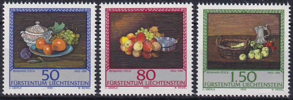 Liechtenstein - 1990 - Schilderijen - Postfris