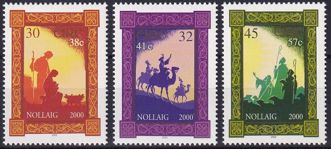 Ierland - 2000 - Kerst - Postfris