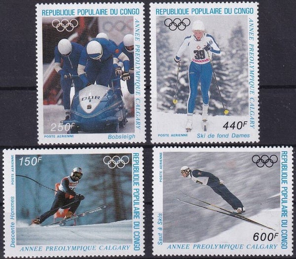 Congo - 1986 - Olympische spelen - Postfris