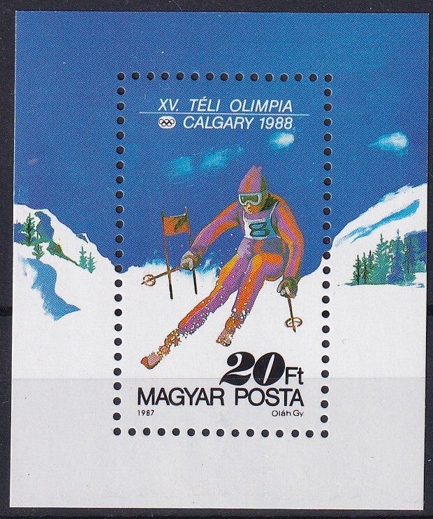 Hongarije - 1987 - Olympische spelen - Postfris