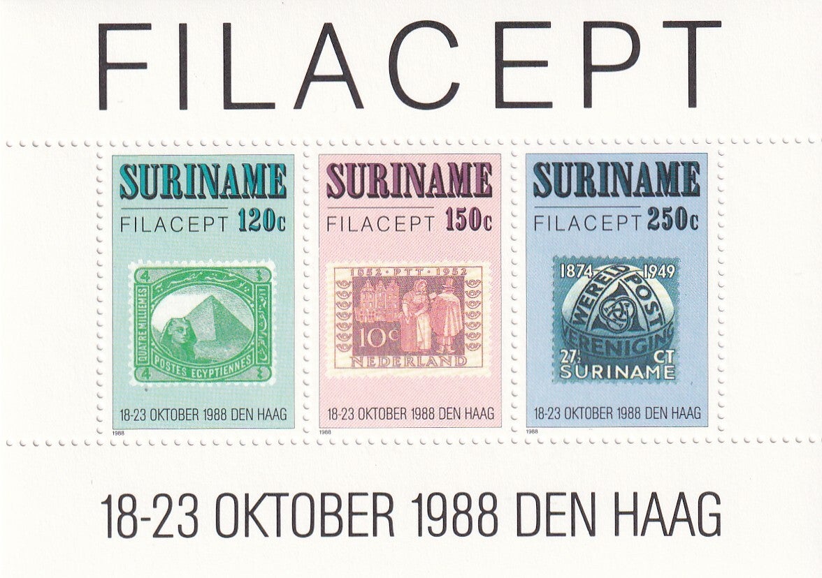 Suriname - 1988 - Filacept - Postfris
