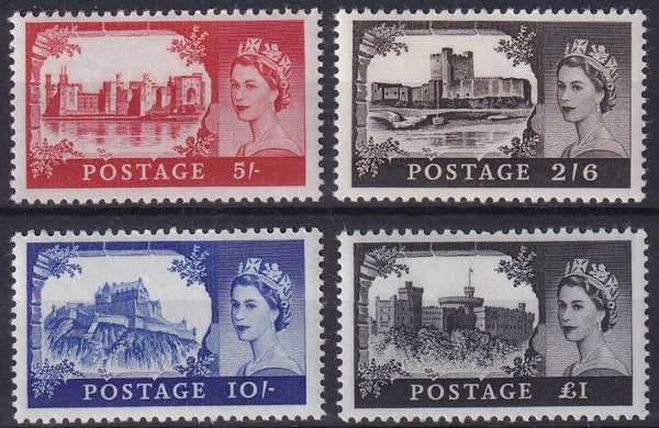Engeland - 1967 - Kastelen - Postfris