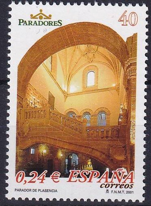 Spanje - 2001 - Plasencia Parador - Postfris