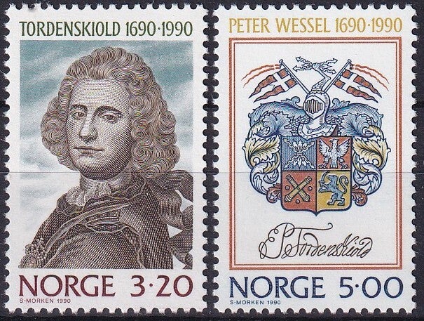 Noorwegen - 1990 - P.Wessel - Postfris