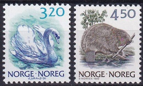 Noorwegen - 1990 - Dieren - Postfris