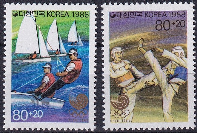 Zuid Korea - 1988 - Olympische spelen - Postfris ***