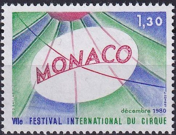 Monaco - 1980 - Circus - Postfris