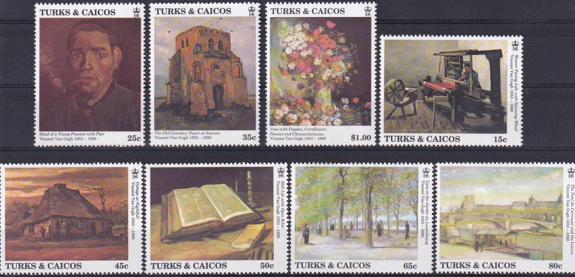 Turks & Caicos - 1995 - Van Gogh - Postfris