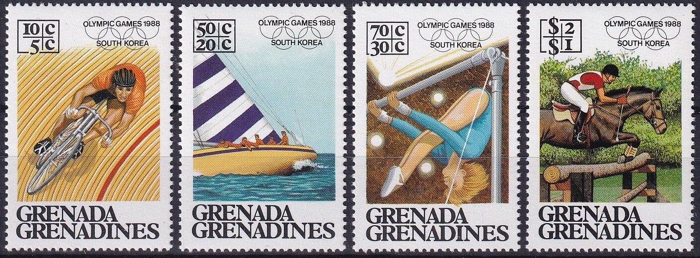 Grenada Grenadines - 1986 - Olympische spelen - Postfris