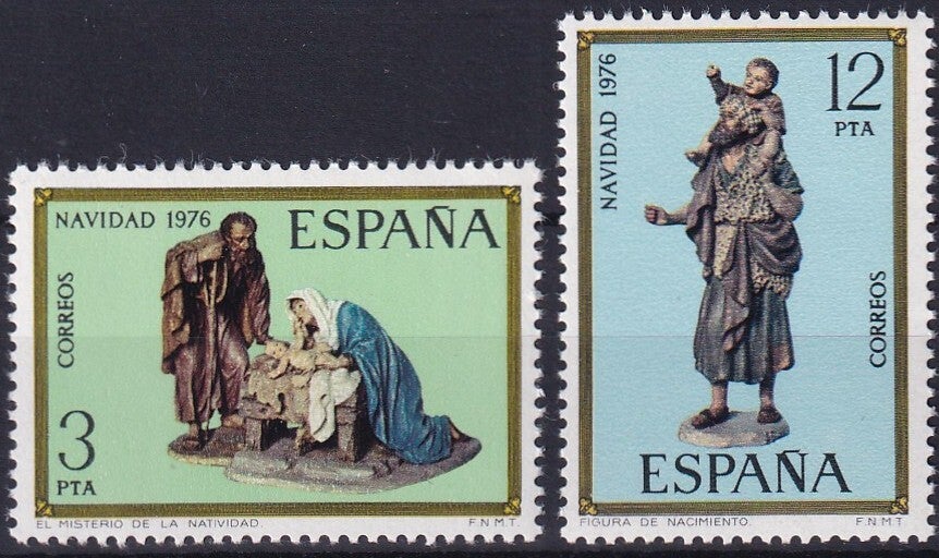 Spanje - 1976 - Kerst - Postfris