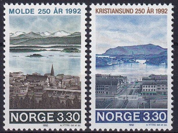 Noorwegen - 1992 - Maldekristiansund - Postfris