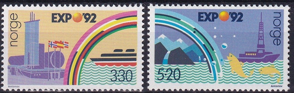 Noorwegen - 1992 - Expo - Postfris