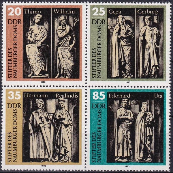 DDR - 1983 - Naumburger - Postfris