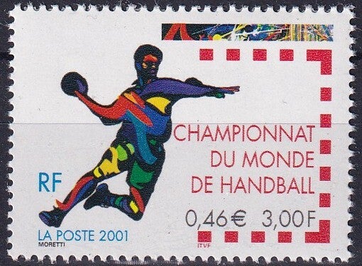 Frankrijk - 2001 - Handbal - Postfris