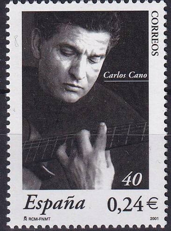 Spanje - 2001 - Carlos Cano - Postfris