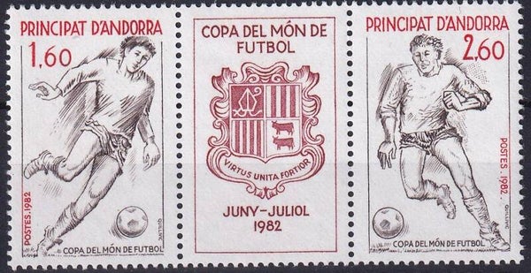 Frans Andorra - 1982 - Voetbal - Postfris