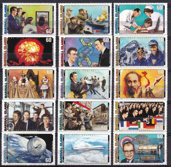 Marshall Islands - 1999 - 50's - Postfris