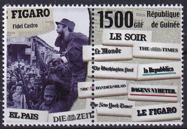 Guinee - Fidel Castro - Postfris