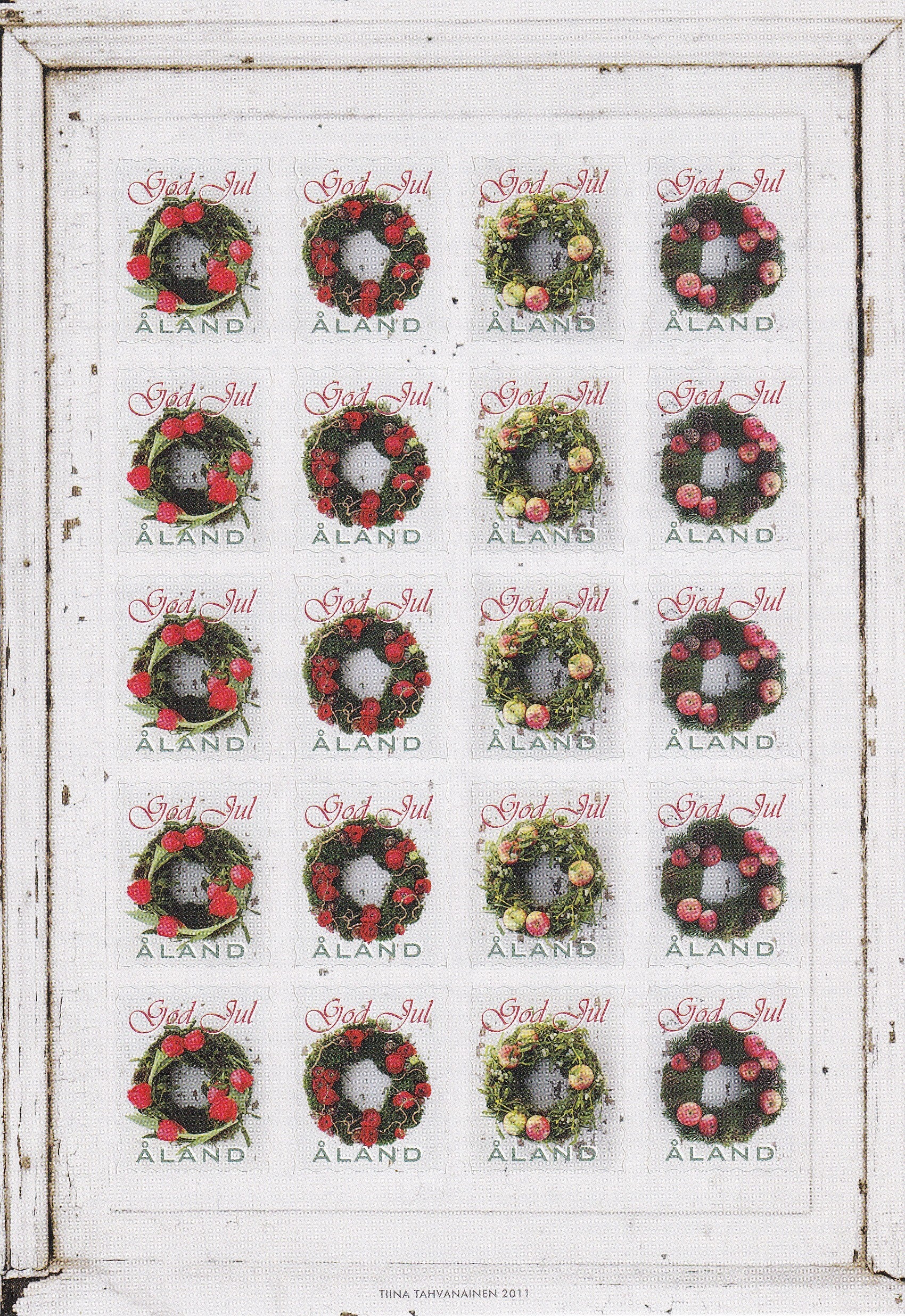Aland - 2011 - Sluitzegels Kerst - Postfris