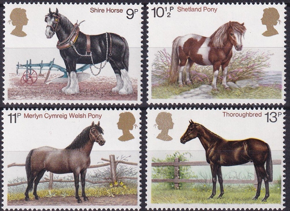 Engeland - 1978 - Paarden - Postfris