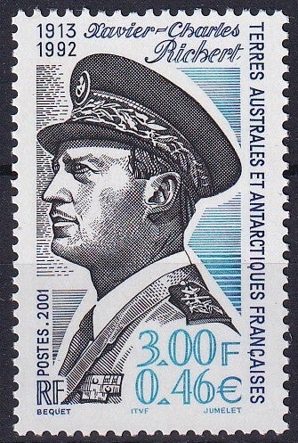 Frans Antarctica - 2001 - Richert - Postfris