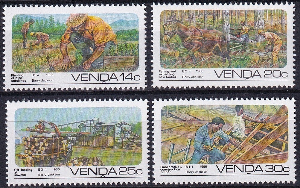 Venda - 1986 - Bosbouw - Postfris