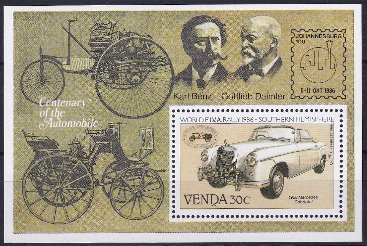 Venda - 1986 - Auto's - Postfris