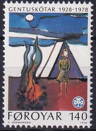 Faroer - 1978 - Scouting - Postfris