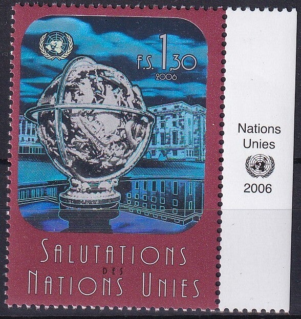 Verenigde Naties Geneve - 2006 - Hologram - Postfris