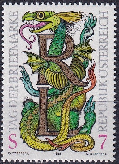 Oostenrijk - 1998 - Postzegeldag - Postfris