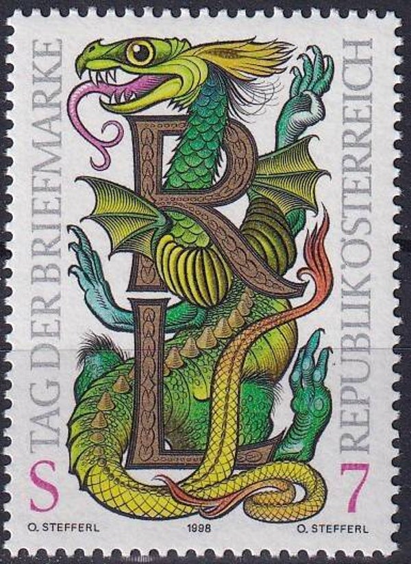 Oostenrijk - 1998 - Postzegeldag - Postfris