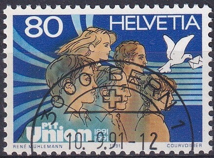 Zwitserland - 1991 - PTT - Gestempeld