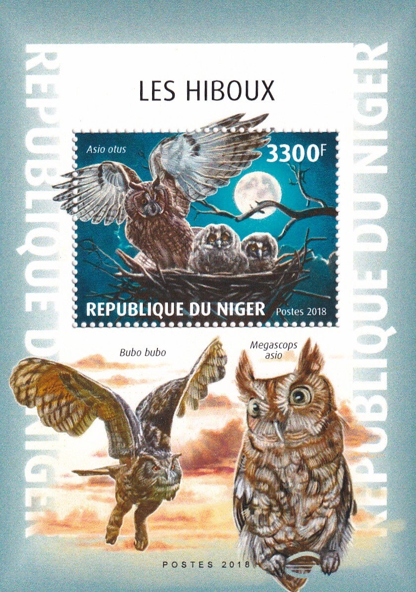Niger - 2018 - Uilen - Postfris