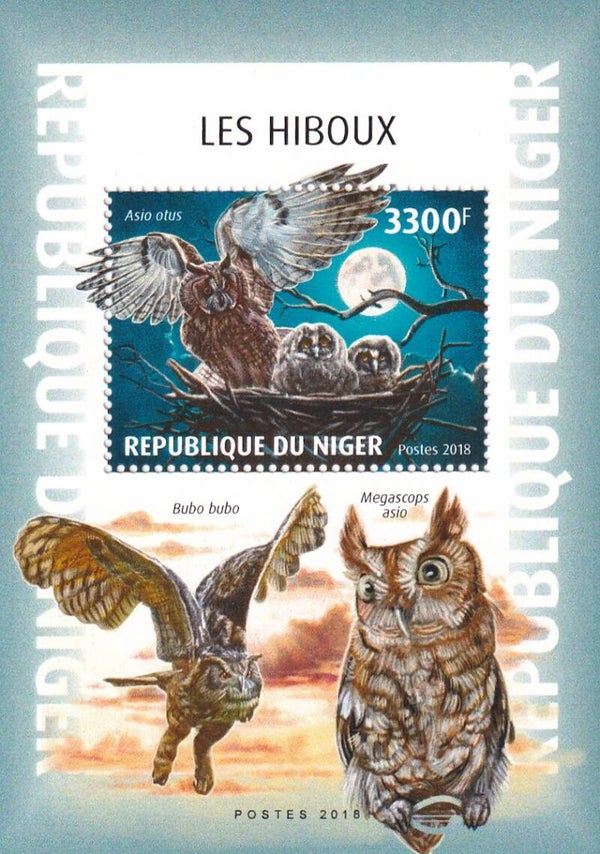 Niger - 2018 - Uilen - Postfris