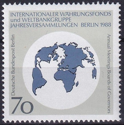 Berlijn - 1988 - Wereldbank - Postfris