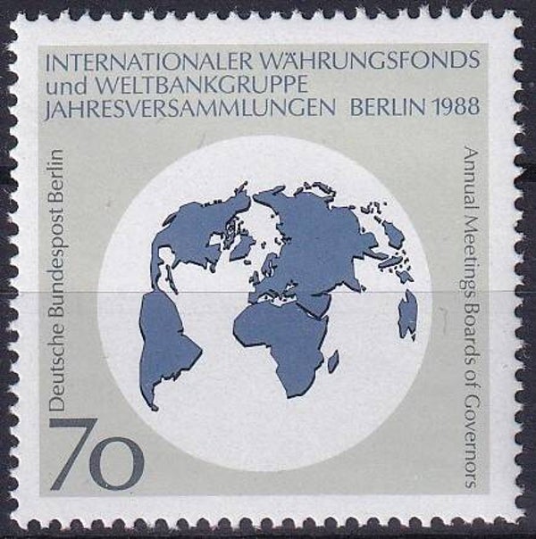 Berlijn - 1988 - Wereldbank - Postfris