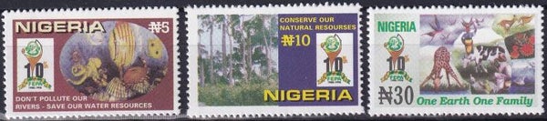 Nigeria - 1999 - Milieu - Postfris