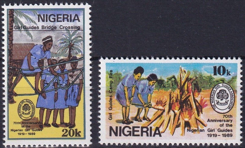 Nigeria - 1989 - Scouting - Postfris