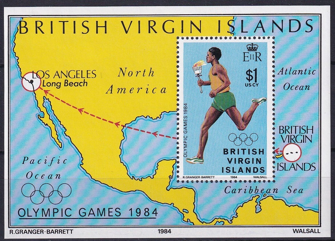Maagdeneilanden - 1984 - Olympische spelen - Postfris